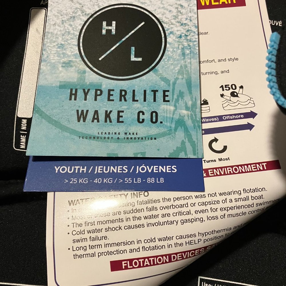 Hyperlite Youth Life Vest - Picture 3 of 6